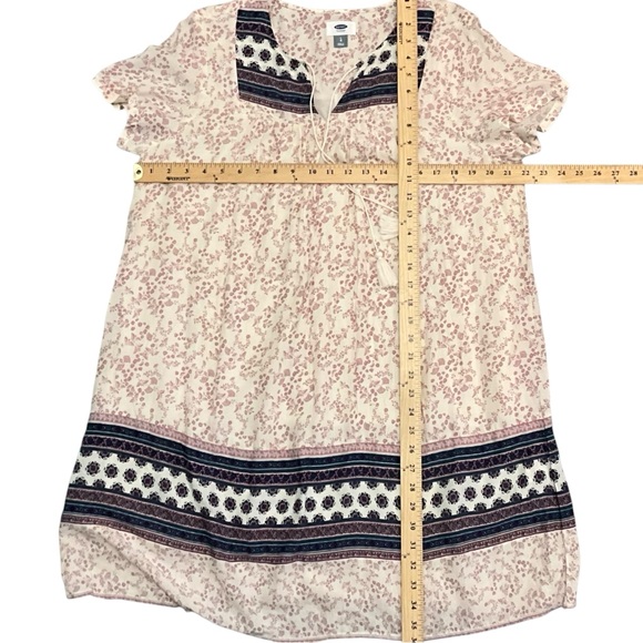 👍 2/$15 EUC Old Navy Boho Lined Shift Dress - Picture 2 of 11